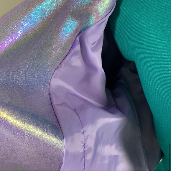 Iridescent Motorcycle Jacket - Picture 6 of 7